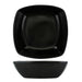 ITI 28 oz Square Quad™ Bowl - Porcelain, Matte Black (QP-33-MB)-cityfoodequipment.com