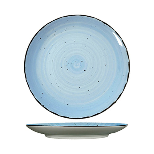 ITI 10 1/2" Round Rotana™ Plate - Ceramic, Iceburg (RT-16-IC)-cityfoodequipment.com