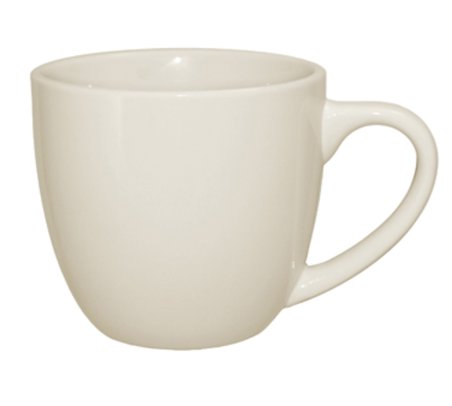 ITI 8 oz Roma™ Cappuccino Cup - Ceramic, American White (RO-56)-cityfoodequipment.com