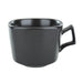 ITI 8 oz Quad™ Cup - Porcelain, Matte Black (QP-23-MB)-cityfoodequipment.com