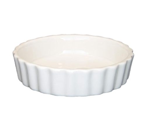 ITI 5 oz Round SoufflÃ© Dish - Porcelain, European White (SOFR-5-EW)-cityfoodequipment.com