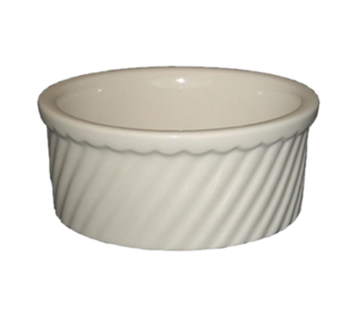 ITI 20 oz Round SoufflÃ© Dish - Ceramic, American White (SOFS-20-AW)-cityfoodequipment.com