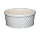 ITI 8 1/2 oz Round SoufflÃ© Dish - Porcelain, European White (SOFS-8-EW)-cityfoodequipment.com