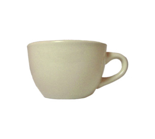 ITI 9 oz Valencia™ Cup - Ceramic, American White (VA-1)-cityfoodequipment.com
