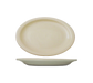 ITI Oval Valencia™ Platter - 13 1/4" x 10 3/8", Ceramic, American White (VA-14)-cityfoodequipment.com