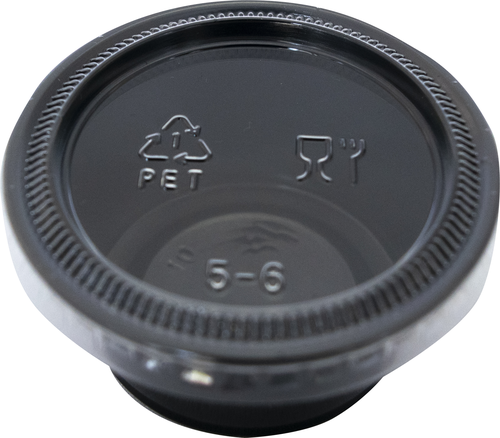 ITI 2 oz Portion Cup - Plastic, Black (TG-PP-2)-cityfoodequipment.com
