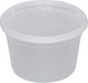 ITI 16 oz Deli Container w/Lid - Polypropylene, Clear (TG-PC-16)-cityfoodequipment.com