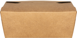 ITI 112 oz Kraft Microwavable Folded Paper # 4 Take-Out (TG-KB-#4)-cityfoodequipment.com