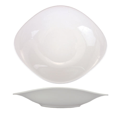 ITI 16 oz Oval Vale™ Soup/Salad Bowl - Porcelain, White (VL-108)-cityfoodequipment.com