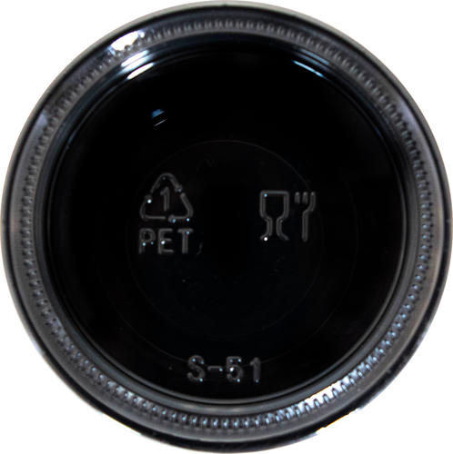 ITI 3 1/4 oz Portion Cup Lid - Plastic, Clear (TG-PP-325-LID)-cityfoodequipment.com