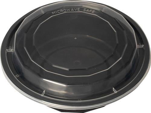 ITI 16 oz Round Plastic To Go Container with / Lid (TG-PP-16-R)-cityfoodequipment.com