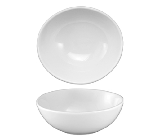 ITI 11 oz Round Torino™ Bowl - Porcelain, European White (TN-205)-cityfoodequipment.com