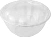 ITI 48 oz Salad Bowl w/ Lid - Plastic, Clear (TG-PP-480)-cityfoodequipment.com