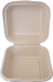 ITI Square Sugar Cane 1-Compartment Hinged Container - 6"x6"x3" (TG-B-66)-cityfoodequipment.com