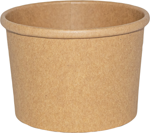 ITI 8 oz Kraft Paper Food / Soup Cup (TG-KS-8)-cityfoodequipment.com