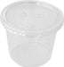ITI 5 1/2 oz Portion cup w/ Lid - Plastic, Clear (TG-PP-55)-cityfoodequipment.com