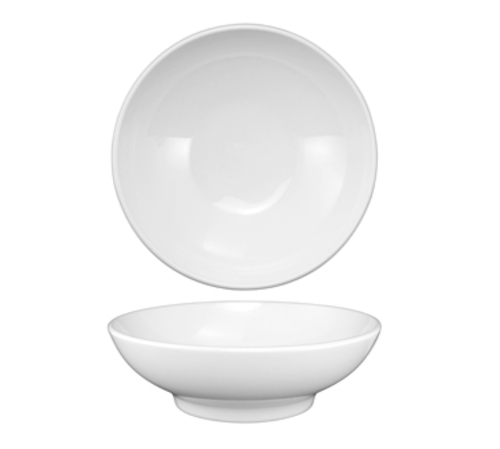 ITI 32 oz Round Torino™ Bowl - Porcelain, European White (TN-208)-cityfoodequipment.com