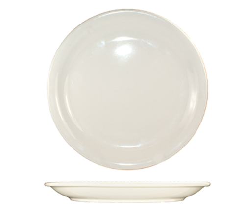 ITI 11" Round Valencia™ Plate - Ceramic, American White (VA-20)-cityfoodequipment.com
