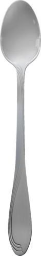 ITI 7 7/8" Iced Tea Spoon with 18/0 Stainless Grade, Wave Pattern (WAV-115)-cityfoodequipment.com