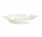 ITI 12 oz. Oval, Rarebit - Porcelain, European White (WRO-12-EW)-cityfoodequipment.com