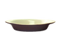 ITI 15 oz. Oval, Rarebit - Ceramic, Caramel/American White (WRO-15-B)-cityfoodequipment.com