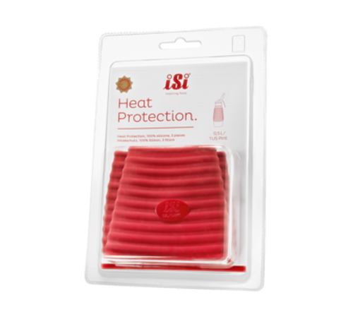 iSi 271901 Sleeve for 1603 01, 1630 01 & 1801 01 - Silicone, Red-cityfoodequipment.com