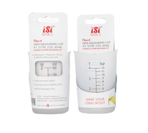 iSi B269 00 Measuring Cup w/4 Tablespoon Capacity & Curved Lip-cityfoodequipment.com