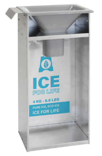 ITV Ice Makers Side Hanging Ice Bagger (IBK-1)-cityfoodequipment.com