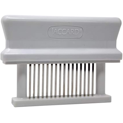 Jaccard Manual Meat Tenderizer w/ 16 Blades, White (200316)-cityfoodequipment.com