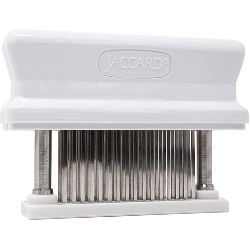 Jaccard Manual Meat Tenderizer w/ 48 Blades, White (200348)-cityfoodequipment.com