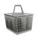 Jackson 07320-100-08-01 6 Compartment Flatware Basket for Model 10 - Plastic, Gray-cityfoodequipment.com