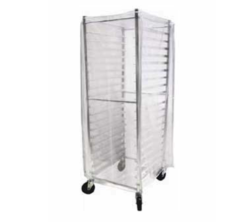 John Boos ABPR-1820-PC Bun Pan Rack Cover, Clear Plastic-cityfoodequipment.com