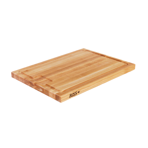 John Boos AUJUS Cutting Board, w/ Wider Sloped Juice Groove, Side Grip Handles,24x18x1 1/2"-cityfoodequipment.com