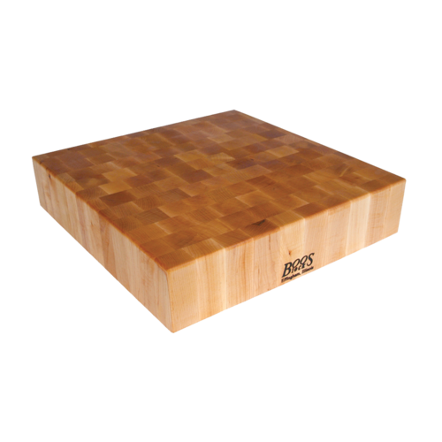 John Boos BB03 Chopping Block, 30x30x6", Hard Rock Maple, Reversible-cityfoodequipment.com
