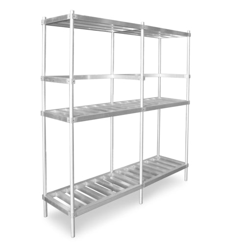 John Boos ALKR-2072-X (3) Level Keg Rack w/ (8) Keg Capacity, 72" x 20" x 76"-cityfoodequipment.com