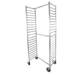 John Boos ABPR-1820-ZNS 20 1/2"W 20 Sheet Pan Rack w/ 3" Bottom Load Slides-cityfoodequipment.com