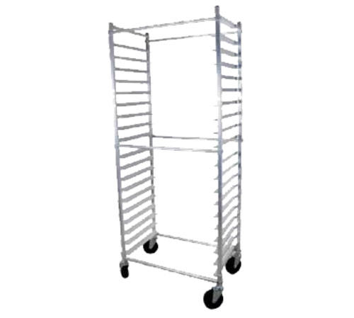 John Boos ABPR-1820-3KDS 28 1/2"W 20 Sheet Pan Rack w/ 3" Bottom Load Slides-cityfoodequipment.com