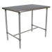 John Boos BBSS4830-40 48" 16 ga Work Table w/ Open Base & 300 Series Stainless Flat Top-cityfoodequipment.com