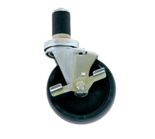 John Boos CAS02-R 5" Stem Casters w/ Brake-cityfoodequipment.com