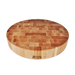 John Boos CCB183-R Chopping Block, 18" Dia, 3" Hard Rock Maple End Grain-cityfoodequipment.com