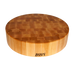 John Boos CCB24-R Chopping Block, 24" Dia, 4" Hard Rock Maple End Grain-cityfoodequipment.com