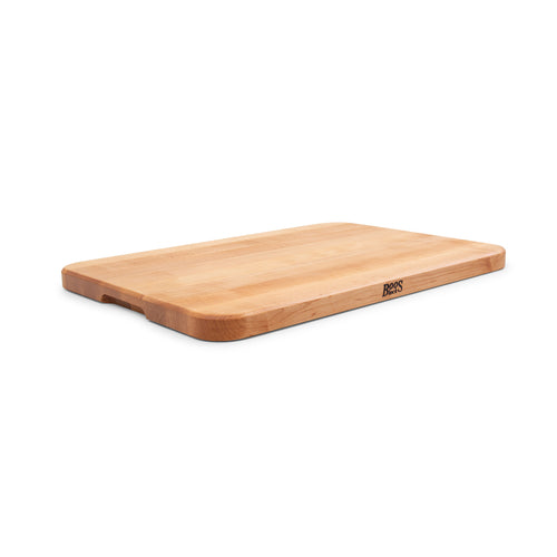 John Boos CB4C-M171201 Wood Cutting Board w/ Finger Grips - 17"W x 12"D x 1"H, Maple-cityfoodequipment.com