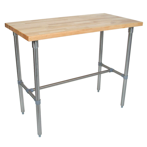 John Boos CUCNB08 Cucina Americana Classico Table, Hard Maple, 48 x 30 x 36" H-cityfoodequipment.com