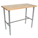 John Boos CUCNB08 Cucina Americana Classico Table, Hard Maple, 48 x 30 x 36" H-cityfoodequipment.com