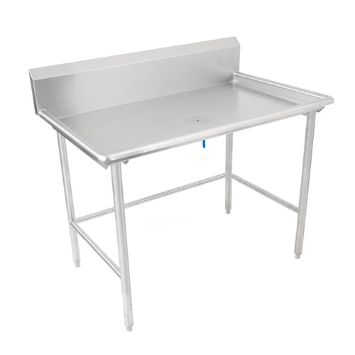 John Boos DST6R10-3061SBW-X Sorting Table w/ 10" Backsplash - 60 7/8"W x 30 3/8"D, Stainless Steel-cityfoodequipment.com