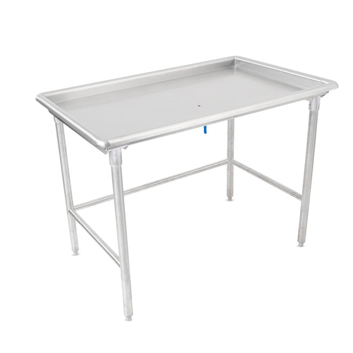 John Boos DST6-3073SBW-X Sorting Table w/ 3" Raised Edge - 72 7/8"W x 30 3/8"D, Stainless Steel-cityfoodequipment.com