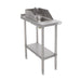 John Boos EFT8-3024SSK-S-X Equipment Filler Table w/ Drop In Sink, Rear Upturn, 24x30-cityfoodequipment.com