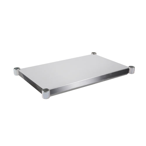 John Boos ESSK8-3072-X Undershelf for 72"L x 30"W Work Table, Stainless Steel-cityfoodequipment.com