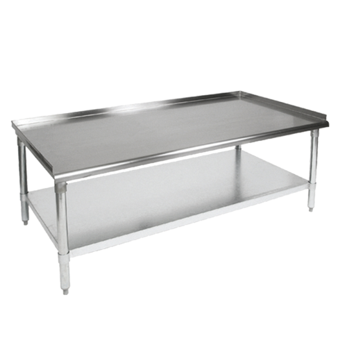 John Boos GS6-3024SSK 24" x 30" Stationary Equipment Stand for General Use, Undershelf-cityfoodequipment.com