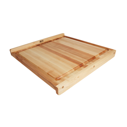 John Boos KNEB24S Countertop Kneading Board, Maple, Grooved, 23 3/4" Square, 1 1/4" Thick-cityfoodequipment.com